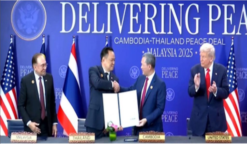 Cambodia, Thailand sign historic peace deal in Malaysia