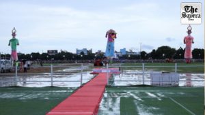 Bihar: Vijayadashami is celebrated in Patna amid rain