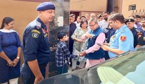 Governor Asim meets ASI Sandeep’s family; assures high-level investigation, financial aid for children