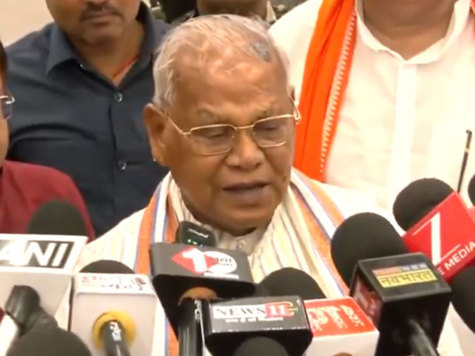 Jitan Ram Manjhi slams Rahul Gandhi’s “dance” remarks on PM Modi