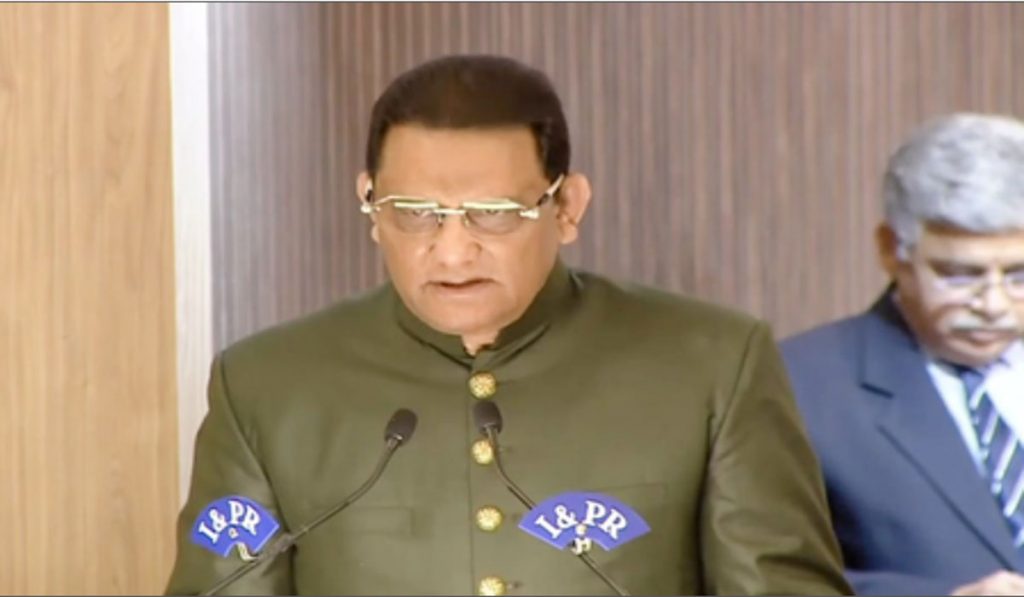 Mohammed Azharuddin Takes Oath as Telangana Minister