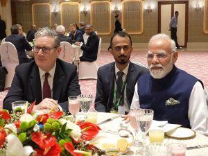 PM Modi, Starmer cheer Ed Sheeran–Arijit Singh ‘Sapphire’ Rendition at Mumbai event