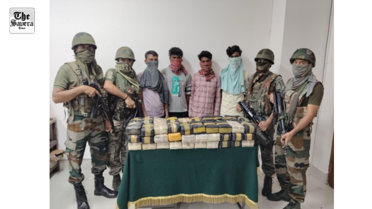 Drugs valued at Rs 70 crore seized in Tripura; four held