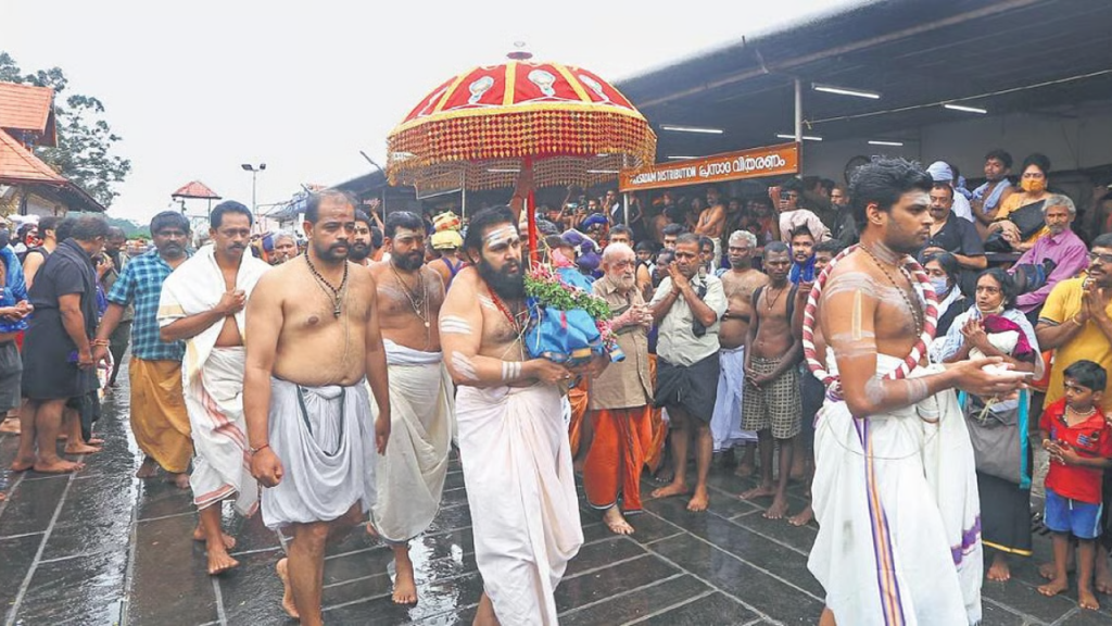 Fresh Controversy Erupts at Sabarimala Over Ritual Staff and Rudraksha Mala