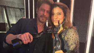 SRK Reveals Kajol’s Dedication at Filmfare 2025: ‘She Came to Ahmedabad Despite Being Unwell’