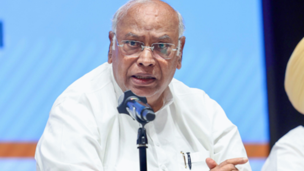 Congress Chief Kharge Extends Support to Amneet Kumar Over Husband’s Suicide