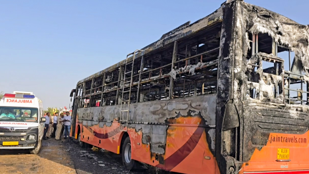Rajasthan Govt Announces ₹10 Lakh Relief for Victims’ Families of Jaisalmer Bus Fire
