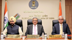 ECI holds meet of enforcement agencies for free and fair Bihar Polls