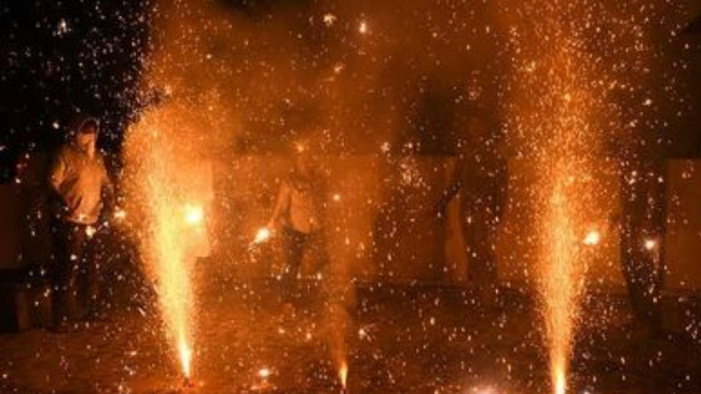 Over 50 Firecracker-Triggered Fires Reported in Jalandhar on Diwali Night