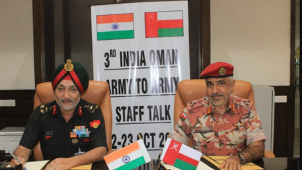 India, Oman holds bilateral discussions on enhancing defence ties, deepening military training collaboration