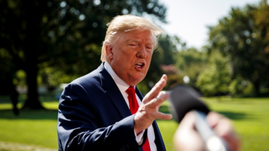Trump says US ready to help Iranians