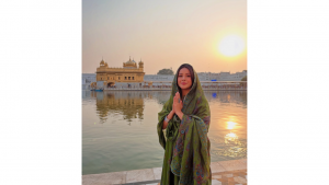 Shehnaaz Gill Visits Golden Temple, Seeks Blessings for Upcoming Film ‘Ikk Kudi’