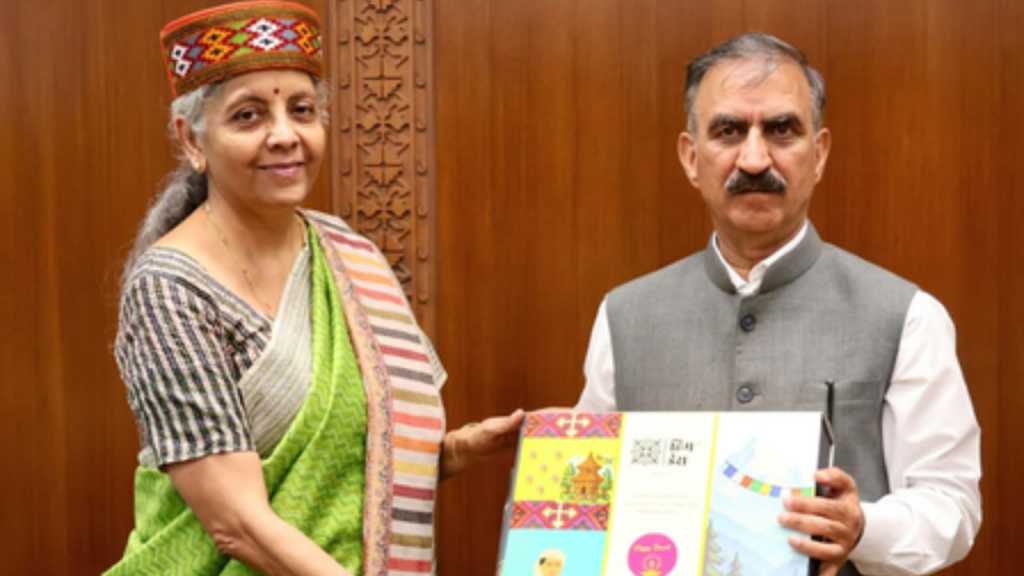 Himachal CM calls on Nirmala Sitharaman for liberal grants