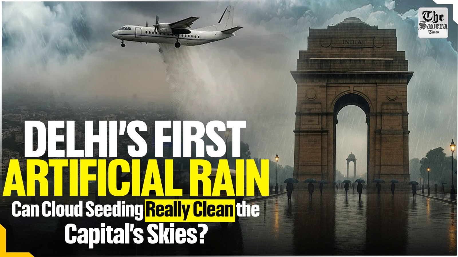 Delhi’s First Artificial Rain: Can Cloud Seeding Really Clean the Capital’s Skies?
