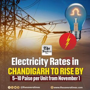 Electricity rates in Chandigarh to rise by 5–10 Paise per unit from November 1