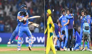 True display of belief and passion: Kohli lauds Women in Blue’s heroics in WC semifinal