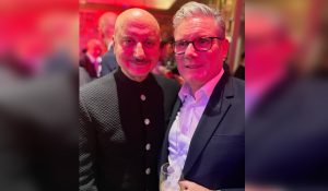 Anupam Kher meets UK PM: He turned out to be admirer of my first English