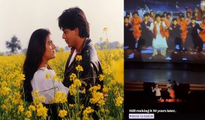 Kajol shares video of fans enjoying “DDLJ” re-run at Maratha Mandir even after 30 years