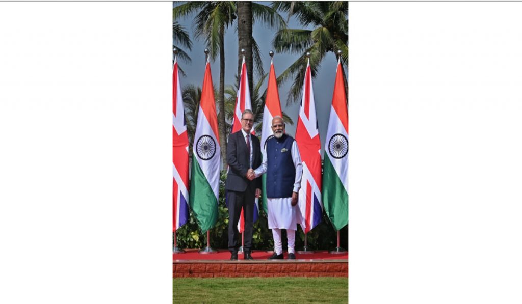 PM Modi UK PM meeting