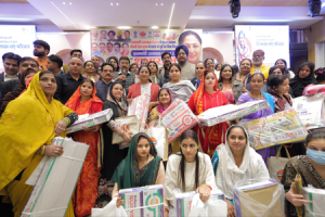 Delhi CM Rekha Gupta distributes free Ujjwala cooking gas cylinders