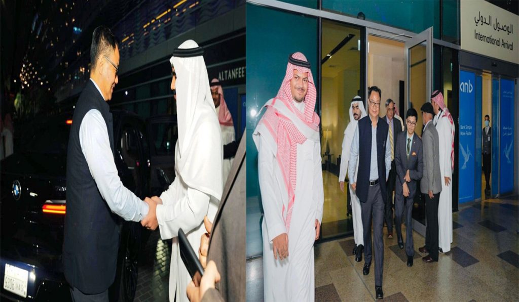 Kiren Rijiju arrives in Saudi Arabia to sign bilateral Haj agreement