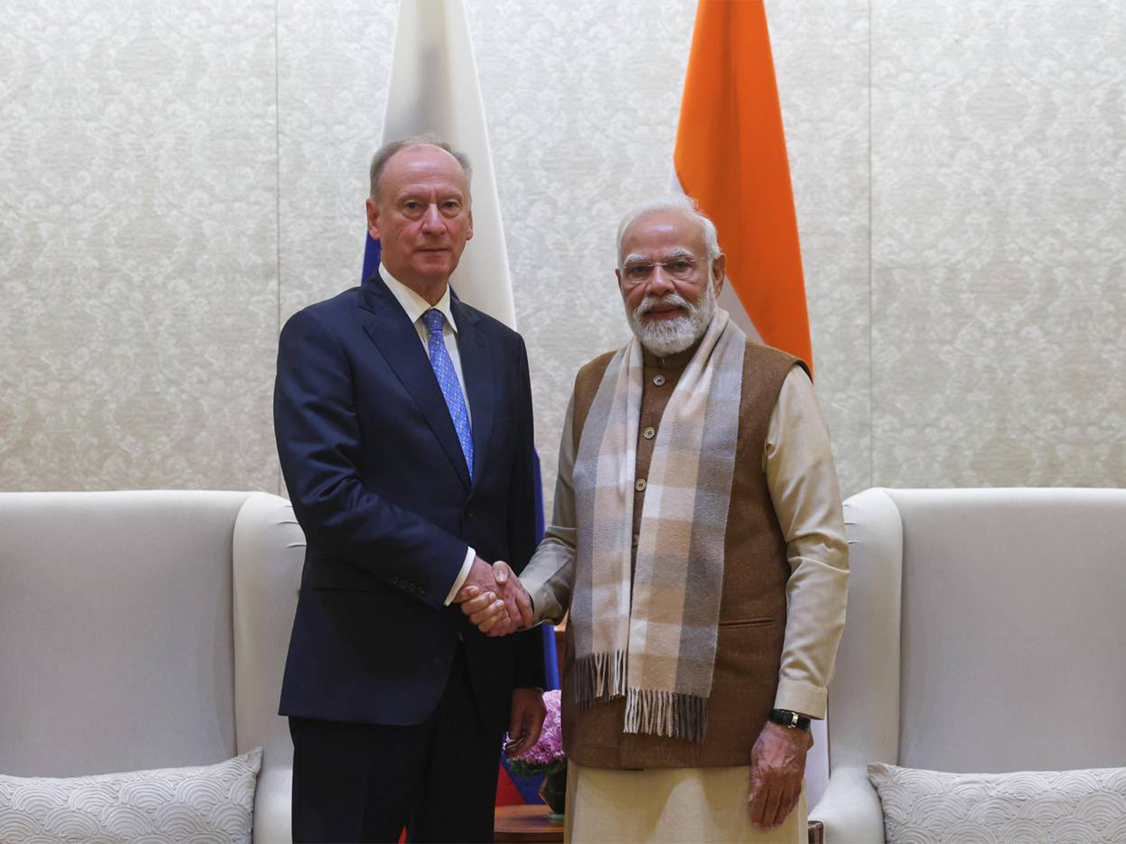 PM Modi meets Putin aide Patrushev, reviews preparations for India-Russia Summit in Dec