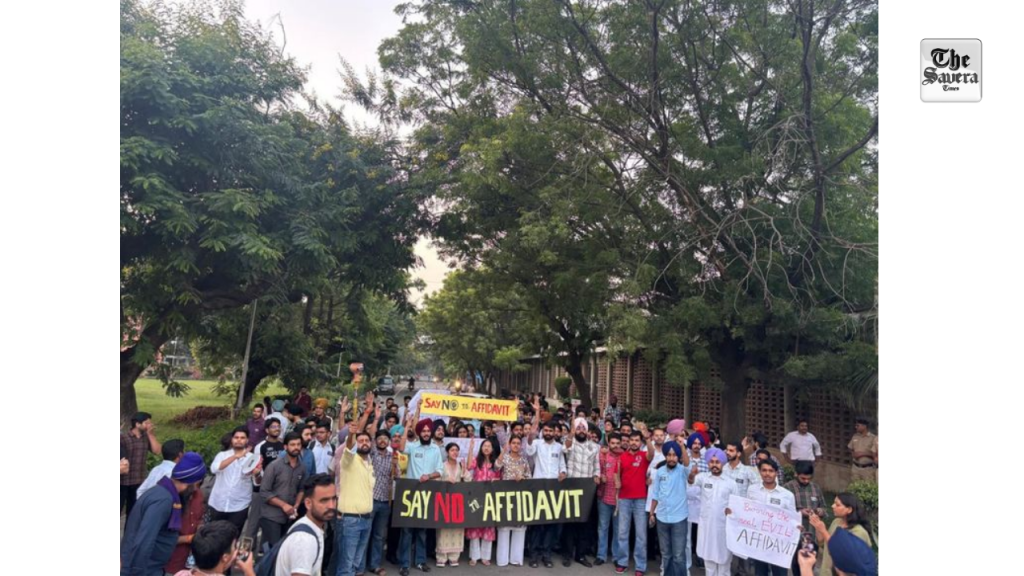 Panjab University Students Withdraw Agitation After University Withdraws Affidavit Requirement