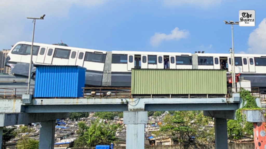 Mumbai Monorail Rake Derails During Trial Run at Wadala Depot, MMMOCL Terms Incident as Minor