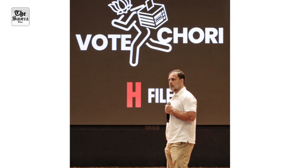 Rahul Gandhi Alleges Nationwide ‘Vote Chori’, Drops 'H' files bomb