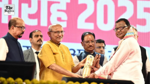 VP Radhakrishnan honours Chhattisgarh’s finest at Rajyotsav ceremony