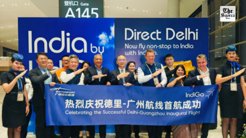 IndiGo Launches Daily Non-Stop Flights Between Delhi and Guangzhou