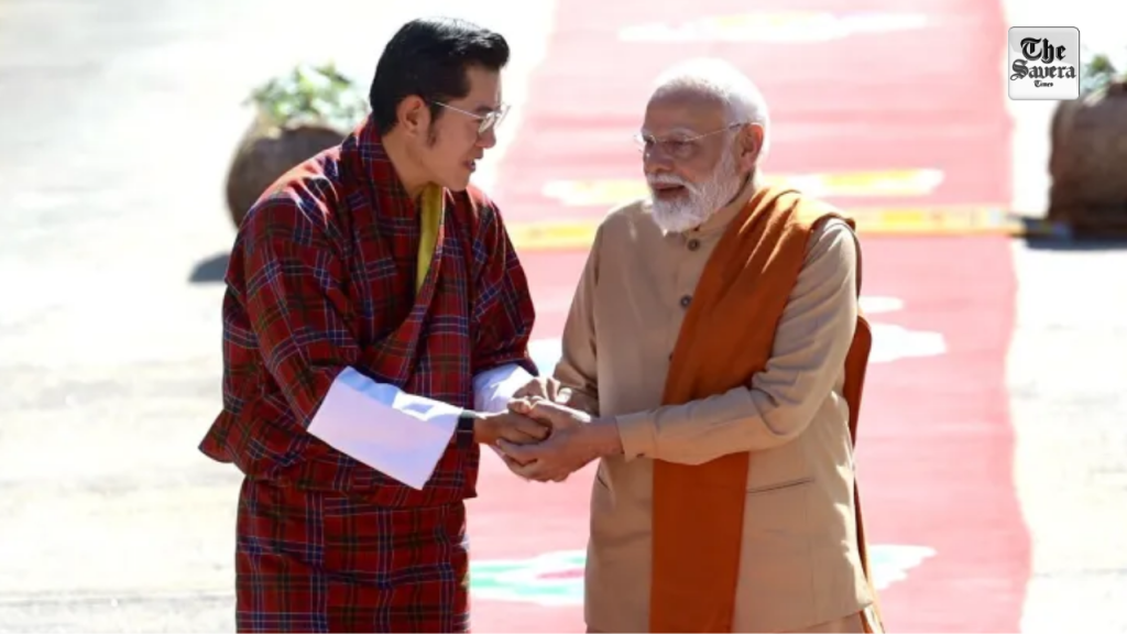 PM Modi Concludes Two-Day Visit to Bhutan, receives warm send-off from King Jigme Khesar