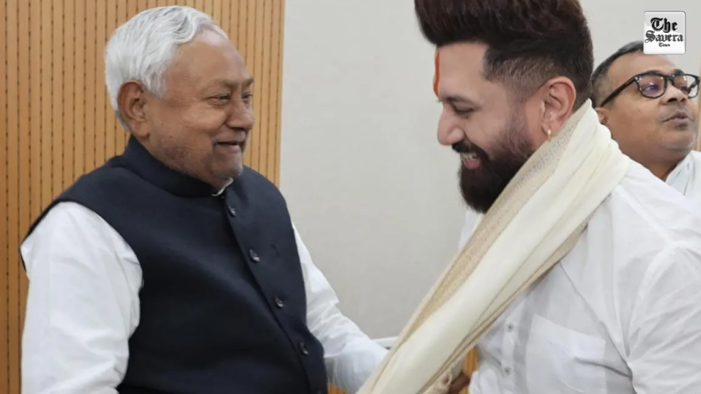 Chirag Paswan Congratulates Nitish Kumar as NDA secures commanding victory in Bihar