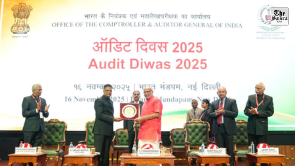 Vice-President Radhakrishnan Highlights Accountability and Transparency at Audit Diwas