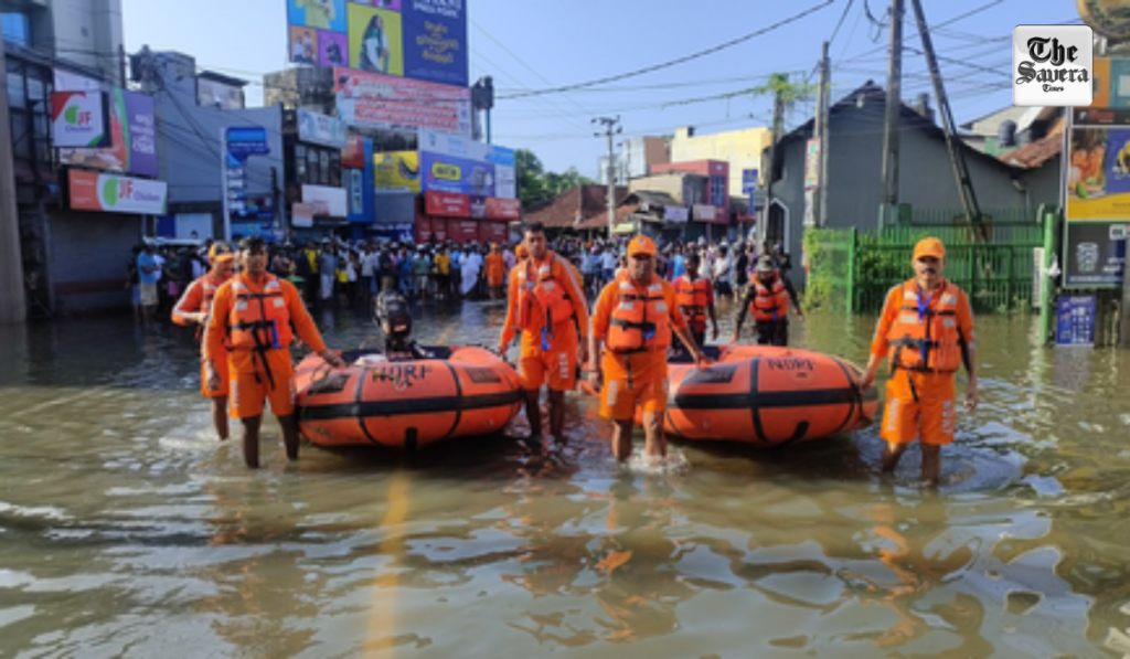 Operation Sagar Bandhu: NDRF Intensifies Relief Efforts in Cyclone-Hit Sri Lanka