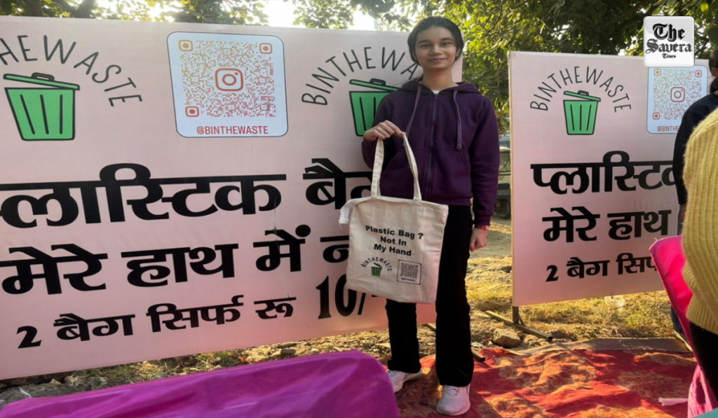 Viviana Shekhar Leads Second Round of Her “Bin the Waste” Cleanliness Drive