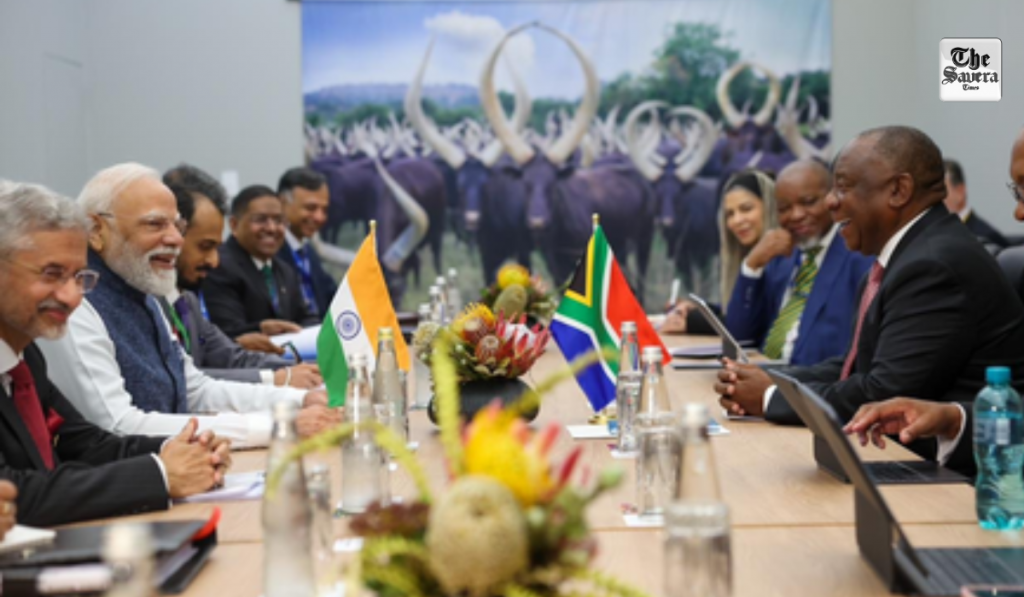 PM Modi, South African President Ramaphosa Strengthen Bilateral Ties at G20 Summit