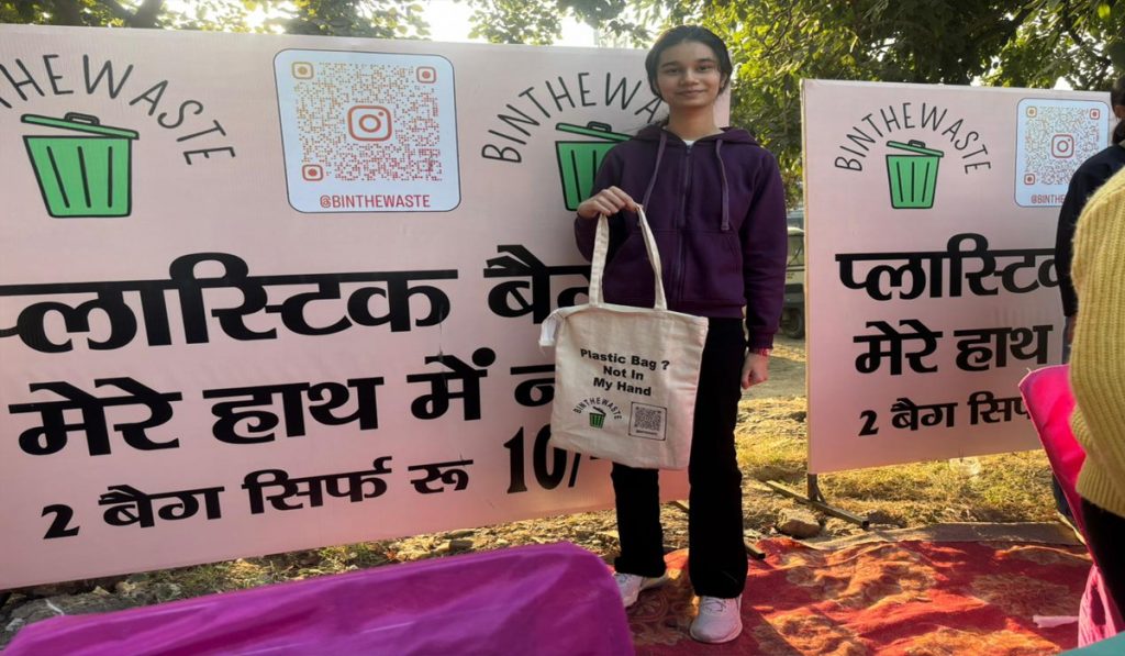 Vivianna Shekhar Leads Citywide Fight Against Plastic Pollution