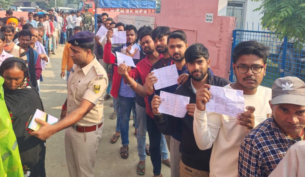 bihar polling