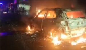 Car catches fire after collision with truck in Kurukshetra; Kaithal ADA dies