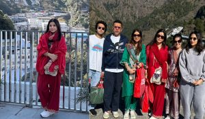 Maheep Kapoor calls her first trip to Vaishno Devi with Bhavana Pandey ‘magical’
