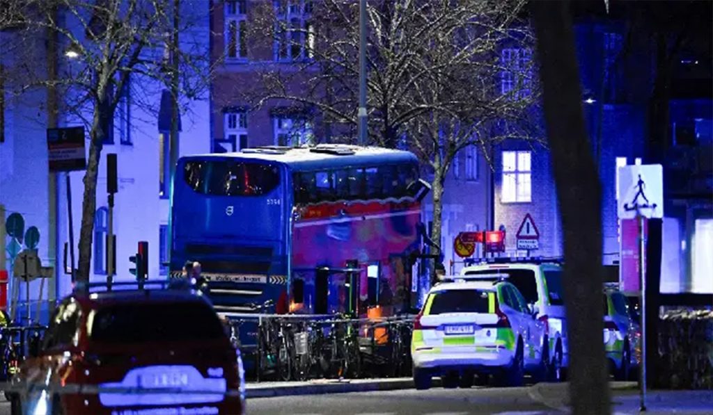 sweden double decker accident