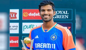 India’s unsung hero Washington Sundar named ‘Impact Player of the Series’