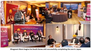 Bhagwant Mann begins his South Korea visit successfully completing the one in Japan
