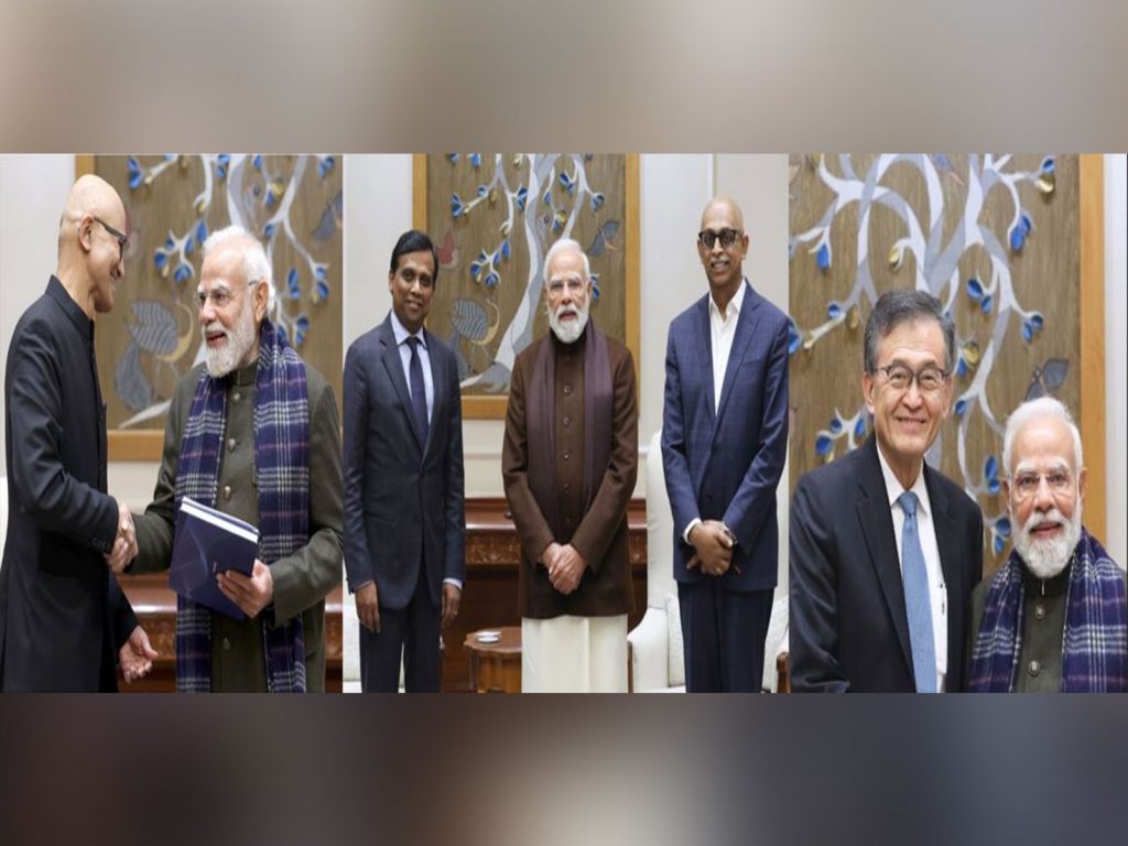 Cognizant, Microsoft and Intel CEOs