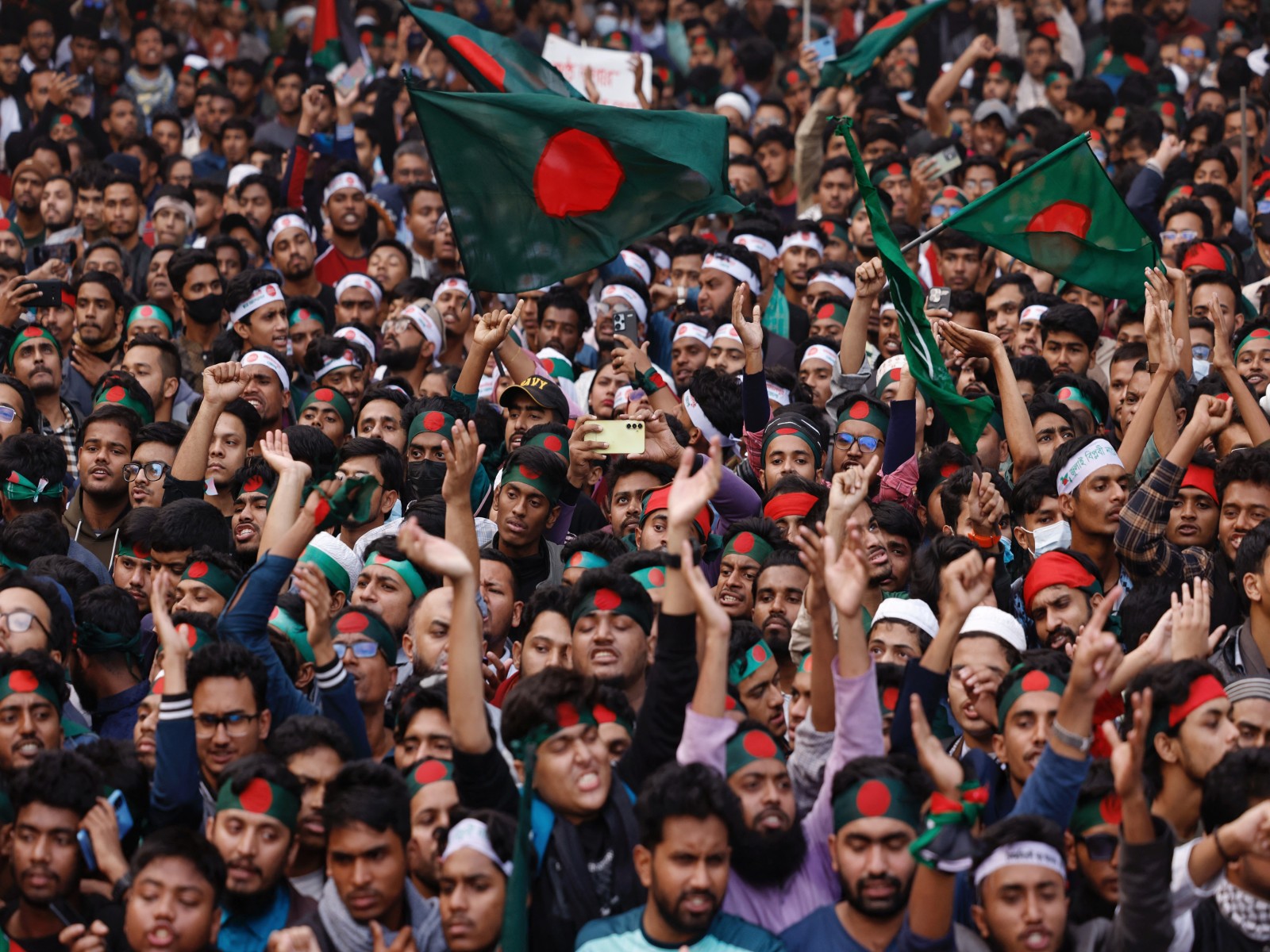 Dhaka Police stops protest march towards Indian High Commission after India’s warnings