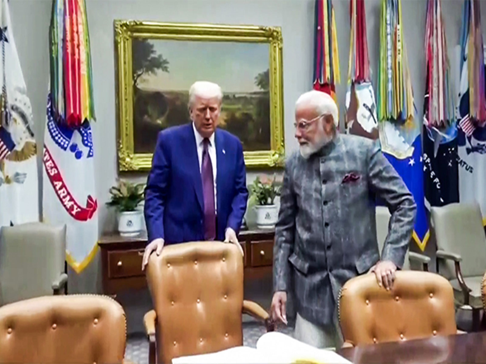 Had very warm, engaging conversation with President Trump: PM Modi