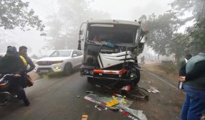 Fog’s Fury in Haryana: Three vehicles collide, four people seriously injured