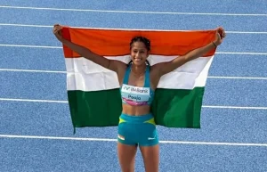 Pooja Singh wins gold, breaks KIUG meet record in women’s high jump