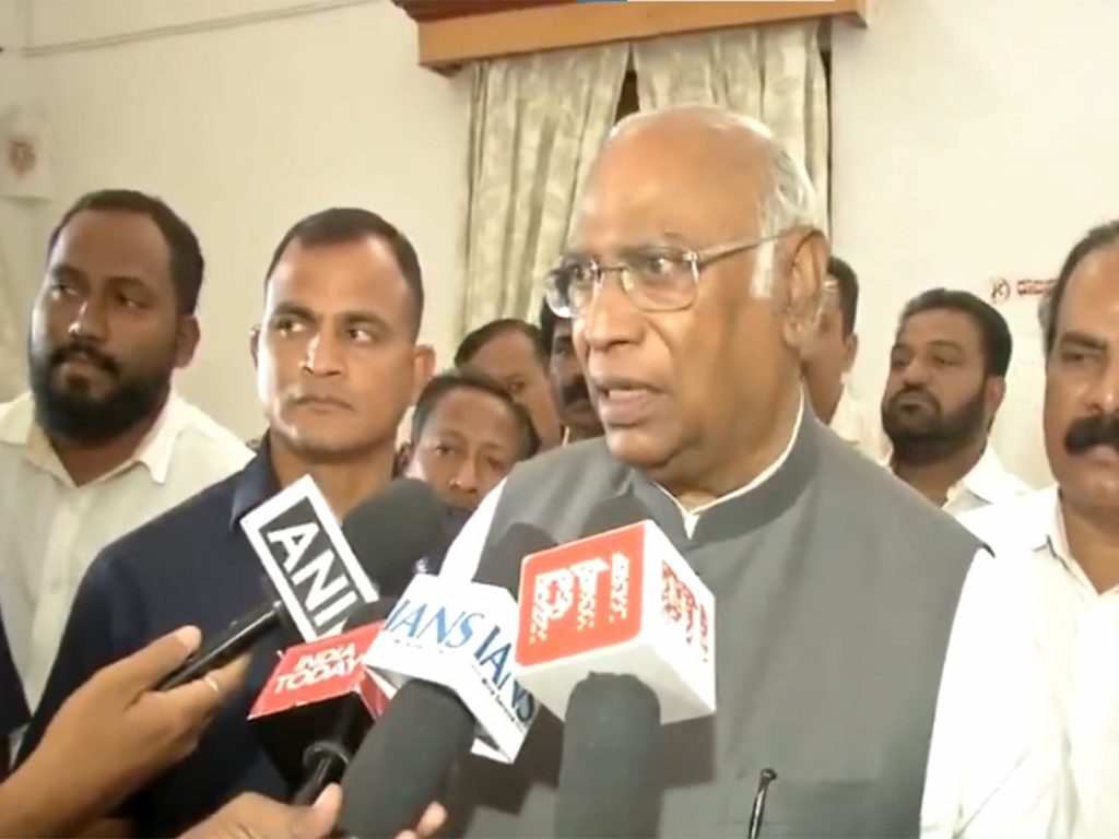 Mallikarjun Kharge ahead of Union Budget
